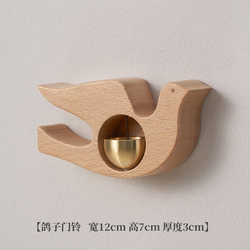 Brass Dopamine Bell Creative Bedroom Hanging Door Bell Meditation Summer Wind Hanging Door Bell - Image 1